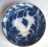 flow blue saucer