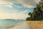 A lonely beach
