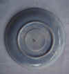flow blue saucer, reverse