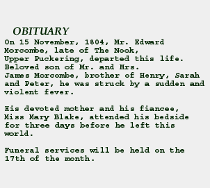E.Morcombe obituary