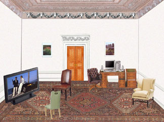 Simon's tv room